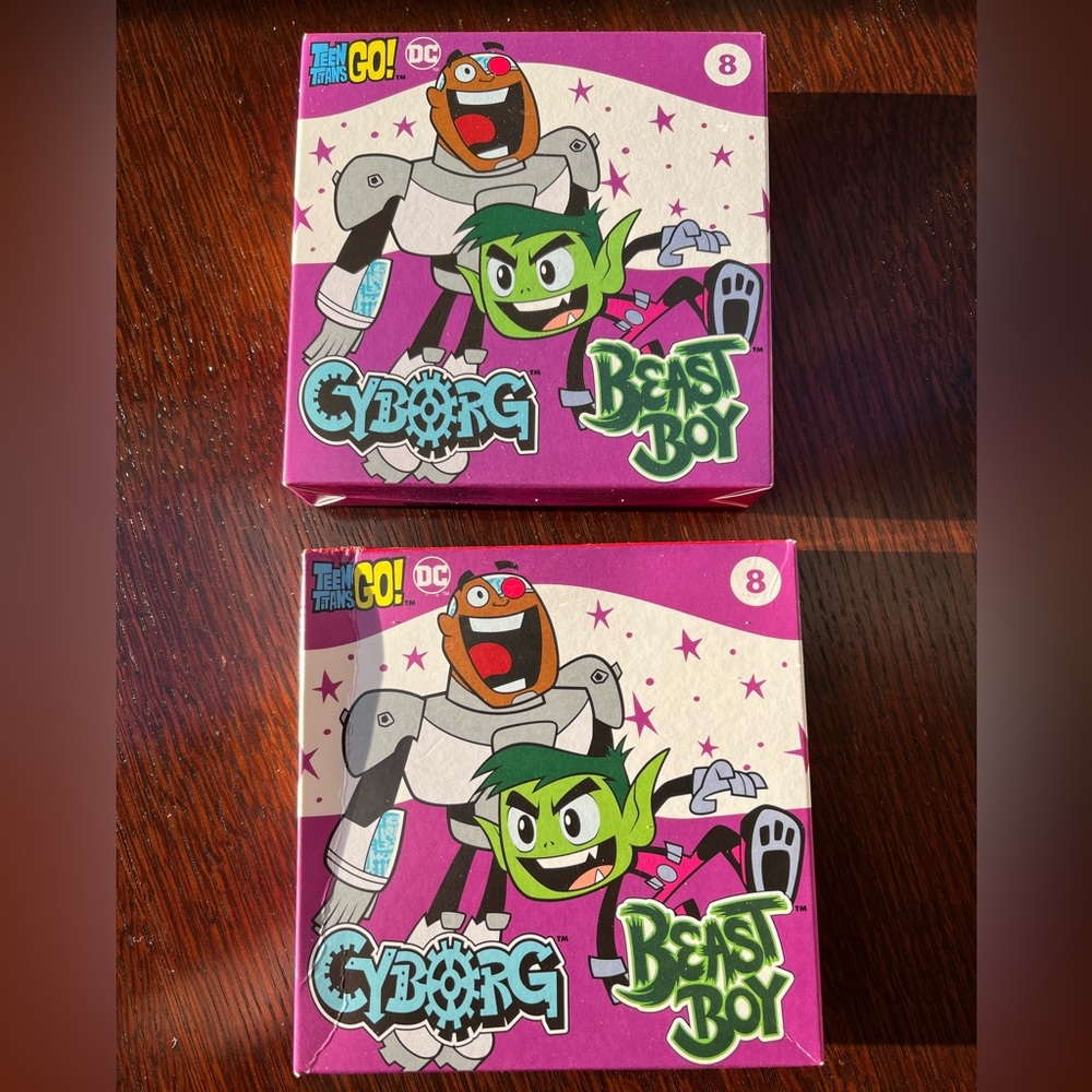 McDonald’s Happy Meal Prizes | Not opened | Cyborg & BeastBoy